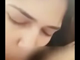 Desi indian cheating blowjob with respect to previously to bf clubby